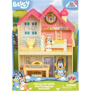 Moose Toys Bluey Mini Speelhuis with Furniture and Play Figure