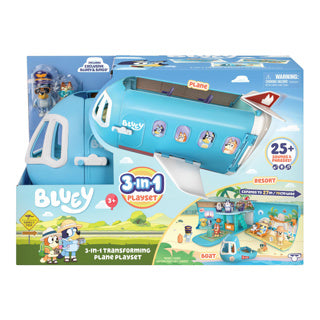 Bluey plane mega 3 in 1