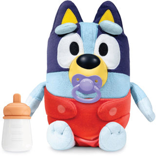 Bluey plush interactive cuddle and care baby