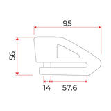 Pro-tekt Disc Brems Lock Disq Art 4