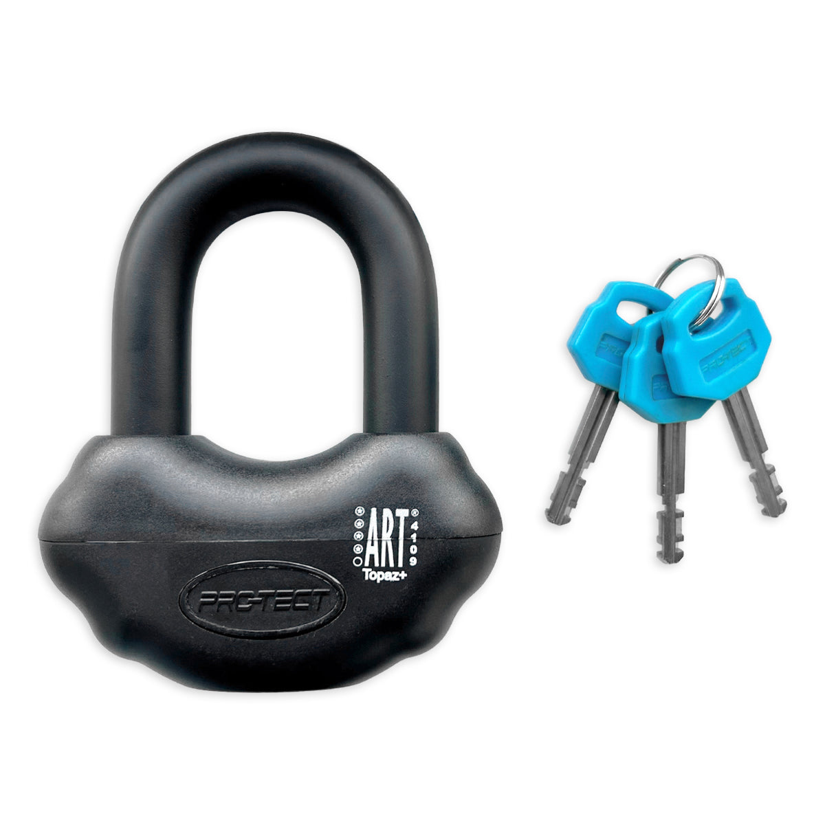 Pro-tect art 4 padlock for topaz+