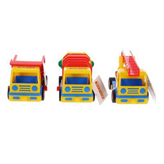Wader Polesie Kiepwagen Crane truck garbage truck 19 cm
