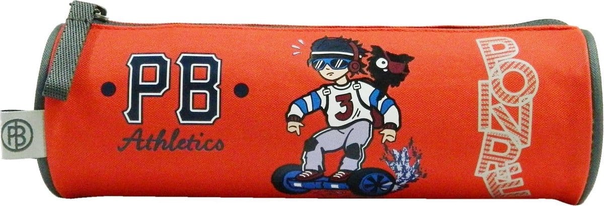 Jim jam pencil case pb athletics poivre pen case 1 compartment with 1 zipper