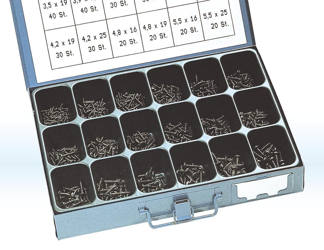 Dresselhaus plaatschroeven assortiment