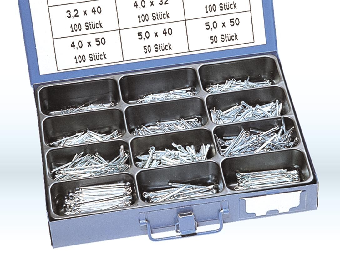 Dresselhaus Cotter Pin Sortiment sort.splints 8549 din 94 galvanized