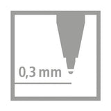 Stabilo Easyoriginal 3 Navullen fein - blau