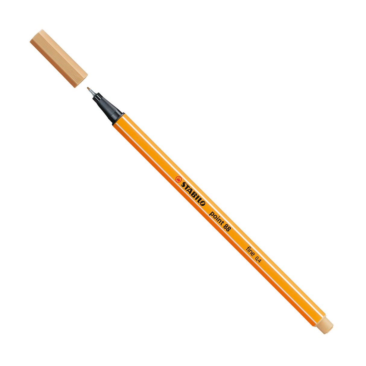 Stabilo point 88 - fineliner - lys oker (88 88)