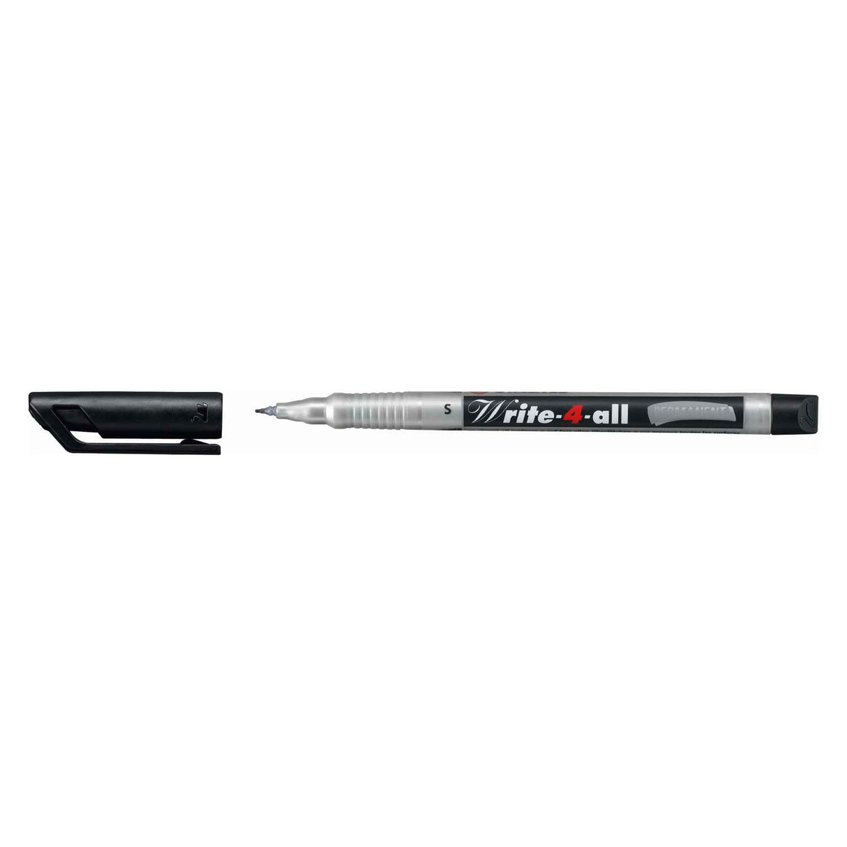 Stabilo write-4-all - permanentný popisovač - super jemný - čierny