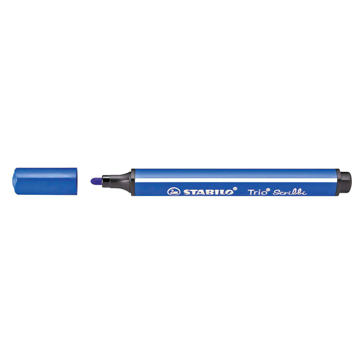Stabilo Trio Scribbi - Filz -Tip -Stift mit Einweichenpunkt - Blau