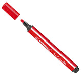 Stabilo trio scribbi - felt-tip pen with spring-loaded tip - red