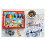 STABILO Trio Scribbi Viltstiften, 8st.