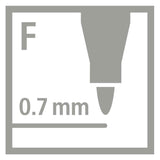 Stabililo Trio A-Z FeltStift, 12st.