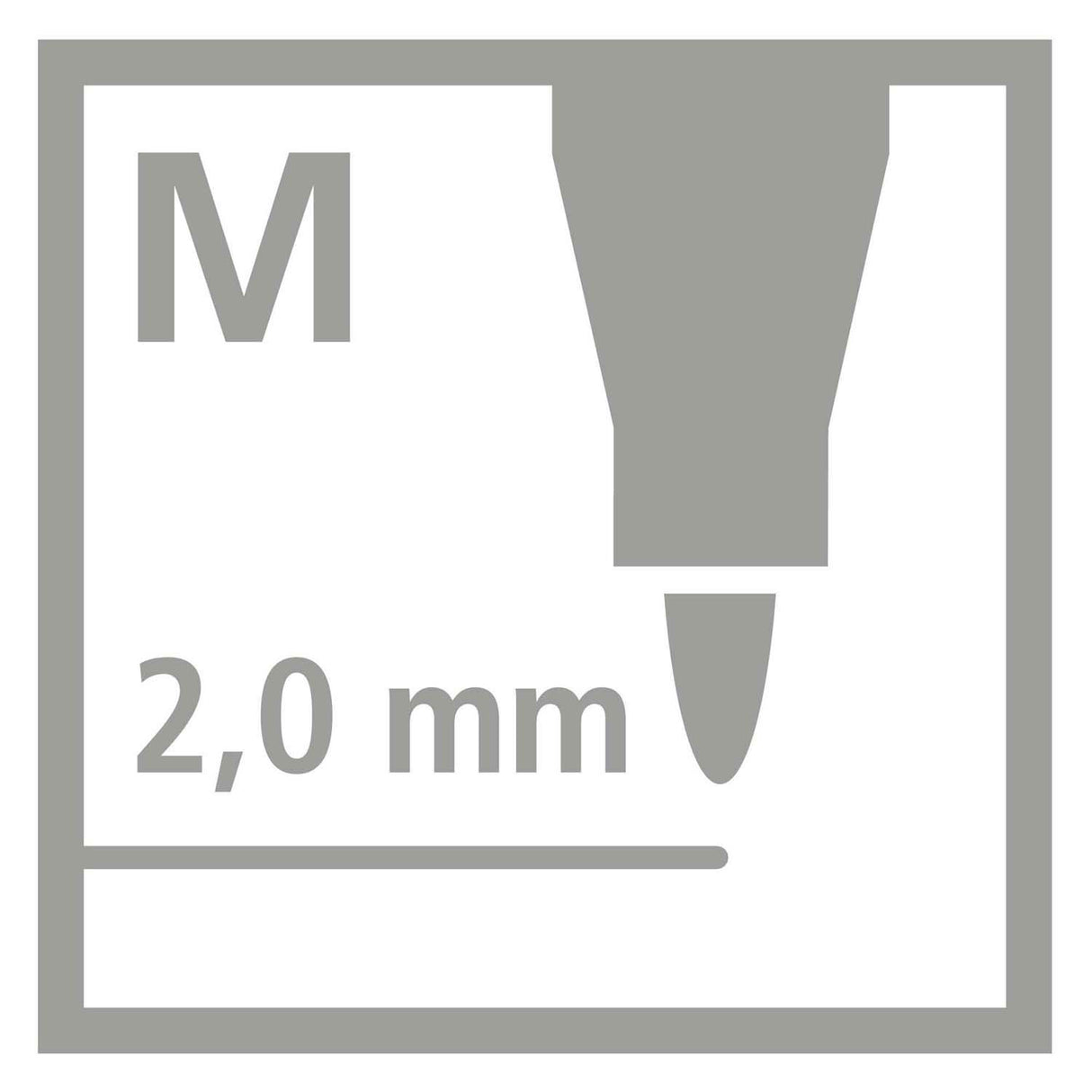 Stabilo Felt -tip Flomec Moč označevalcev 12 kosov