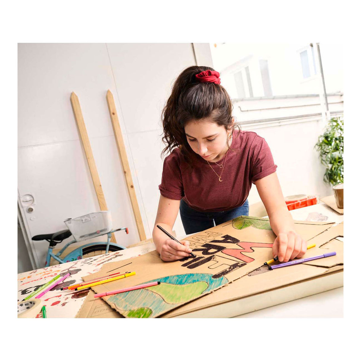 STABILO Pen 68 - 6 Fluorescent Colors