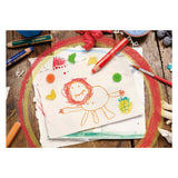 Stabilo woody 3in1 цветни моливи - 6 цвята