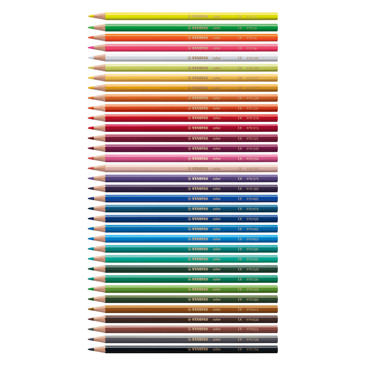 Cor de Stabilo - 24 cores