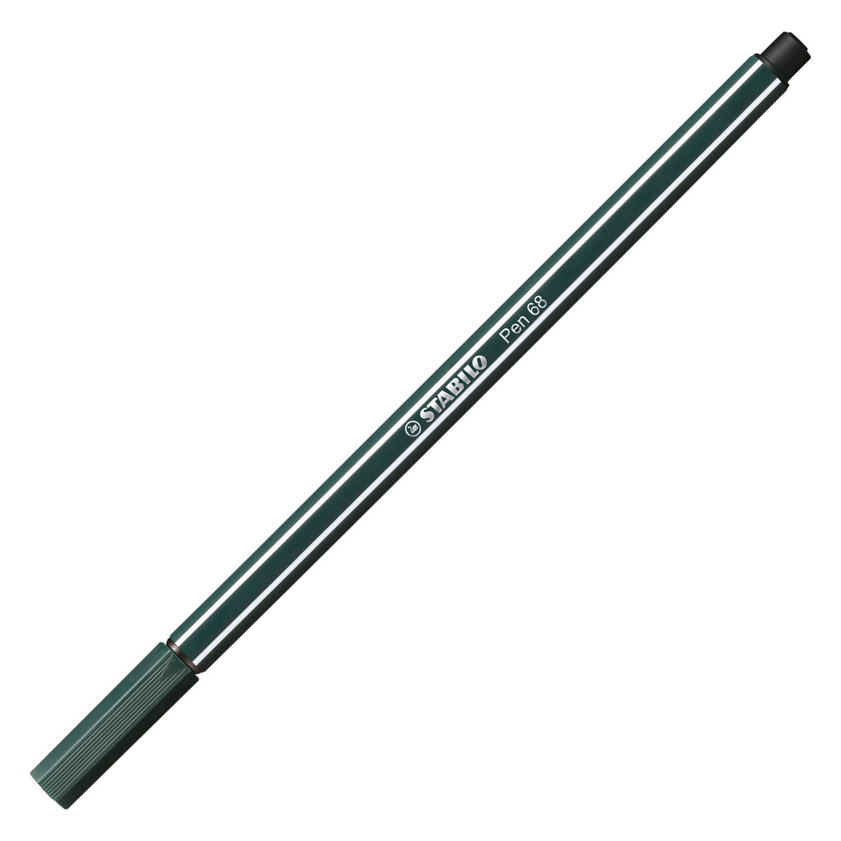 Stylo Stabilo 68 - feutre - vert terre (68 63)
