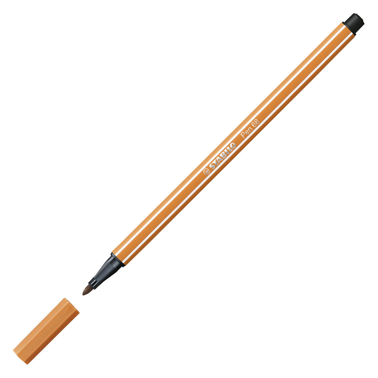 Stabilo pen 68 - felt-tip pen - dark ochre (68 89)