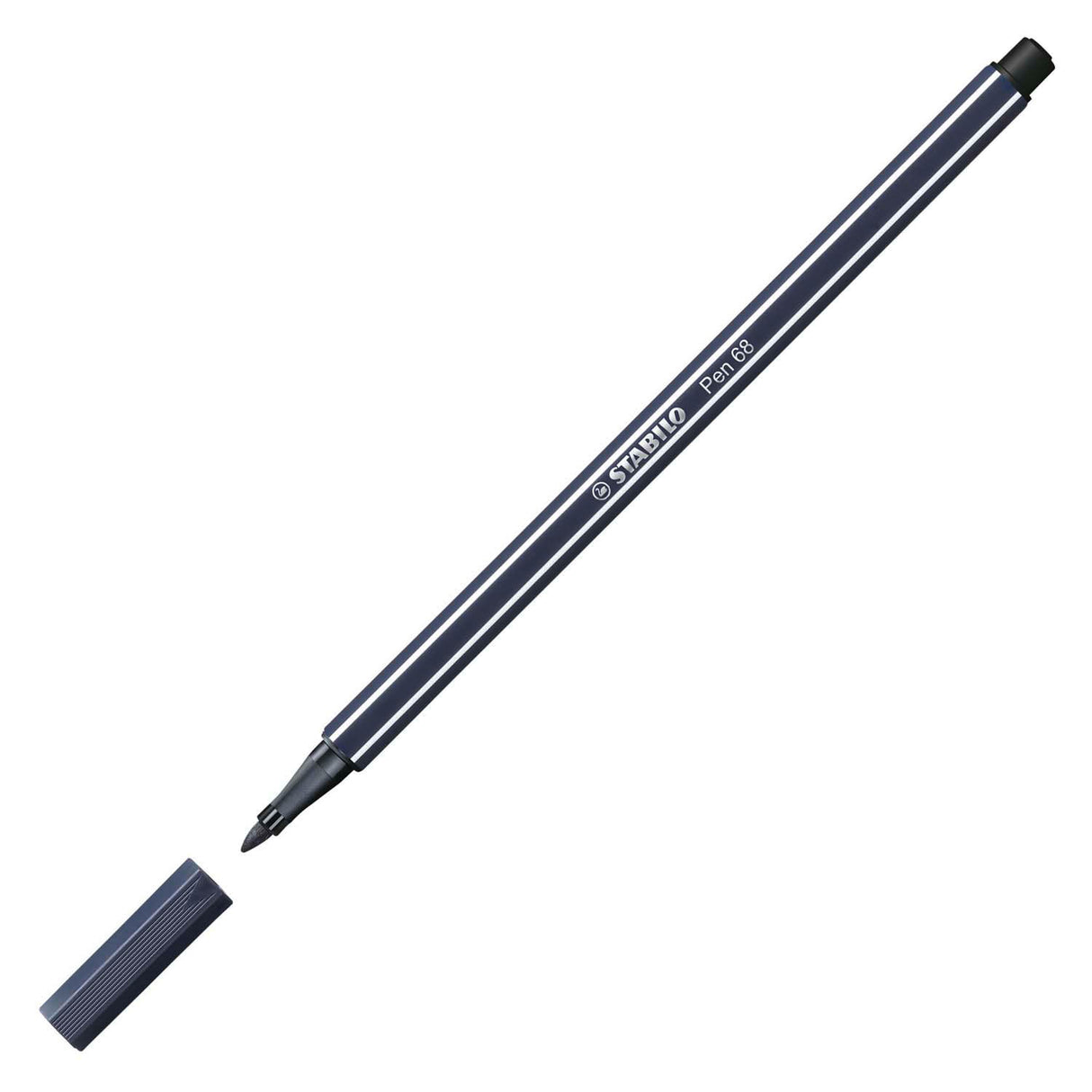 Stabilo pen 68 - felt-tip pen - Payne's blue-gray (68 98)