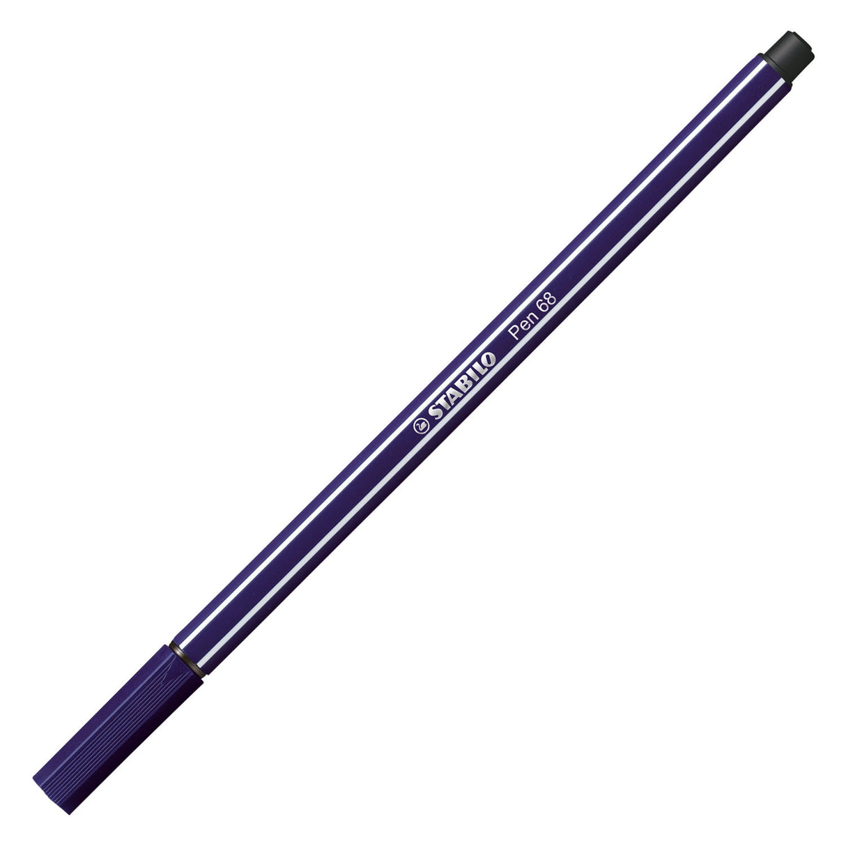 Stabilo pen 68 - felt-tip pen - prussian blue (68 22)