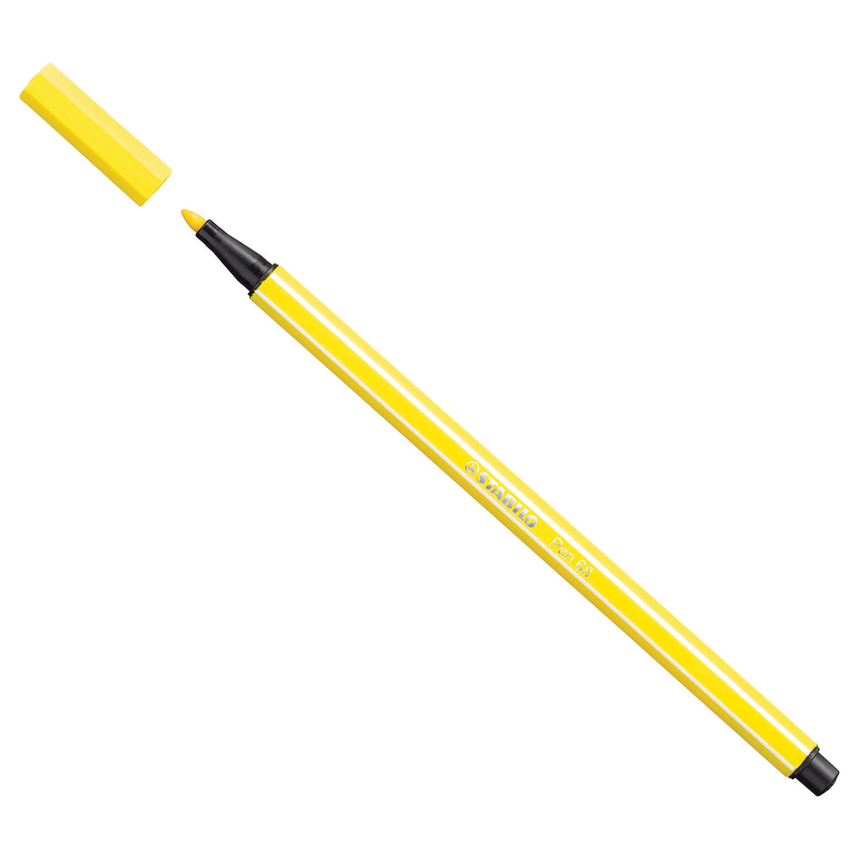 Stabilo pen 68 - flamaster - cytrynowożółty (68 24)
