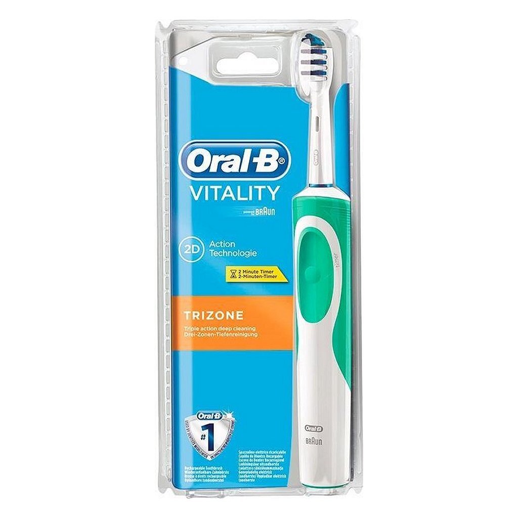 Trizone orale per vitalità orale-B orale Bianco verde elettrico