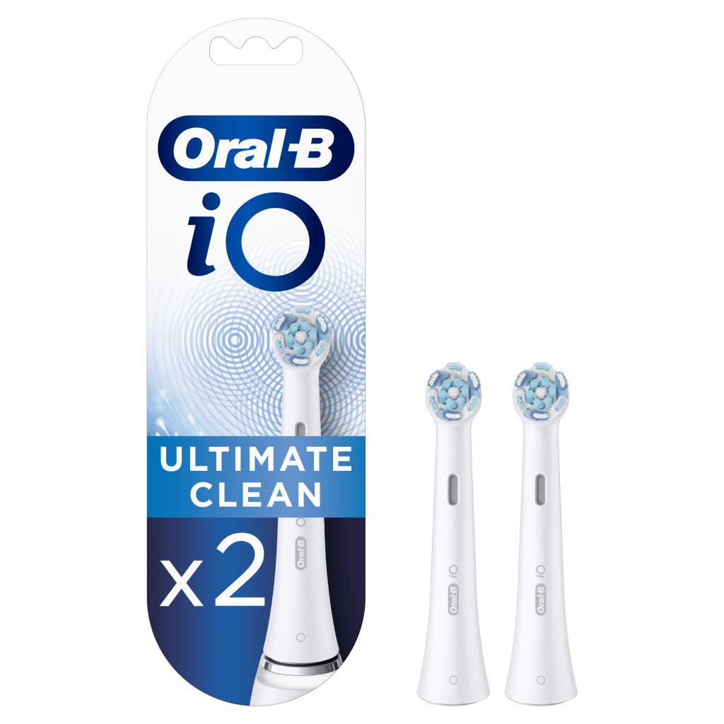 Oral-b io o undiment puliti puliti di pennellate 2 pezzi