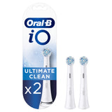 Oral-b io o undiment puliti puliti di pennellate 2 pezzi