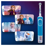 Oral-b Kanner Disney gefruerert 2 elektresch Zahbbosterblo wäiss wäiss