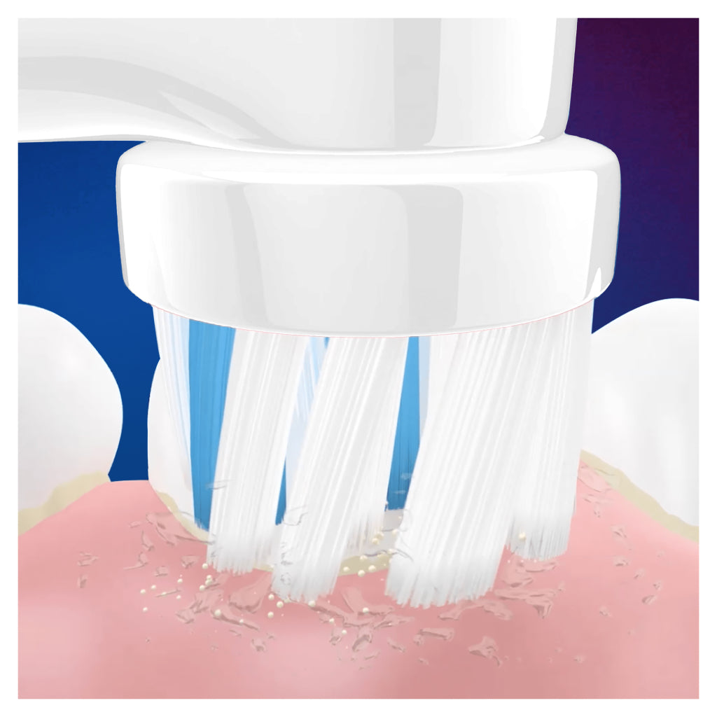 Oral-b bambini disney congelato 2 smerotta elettrico blu bianco