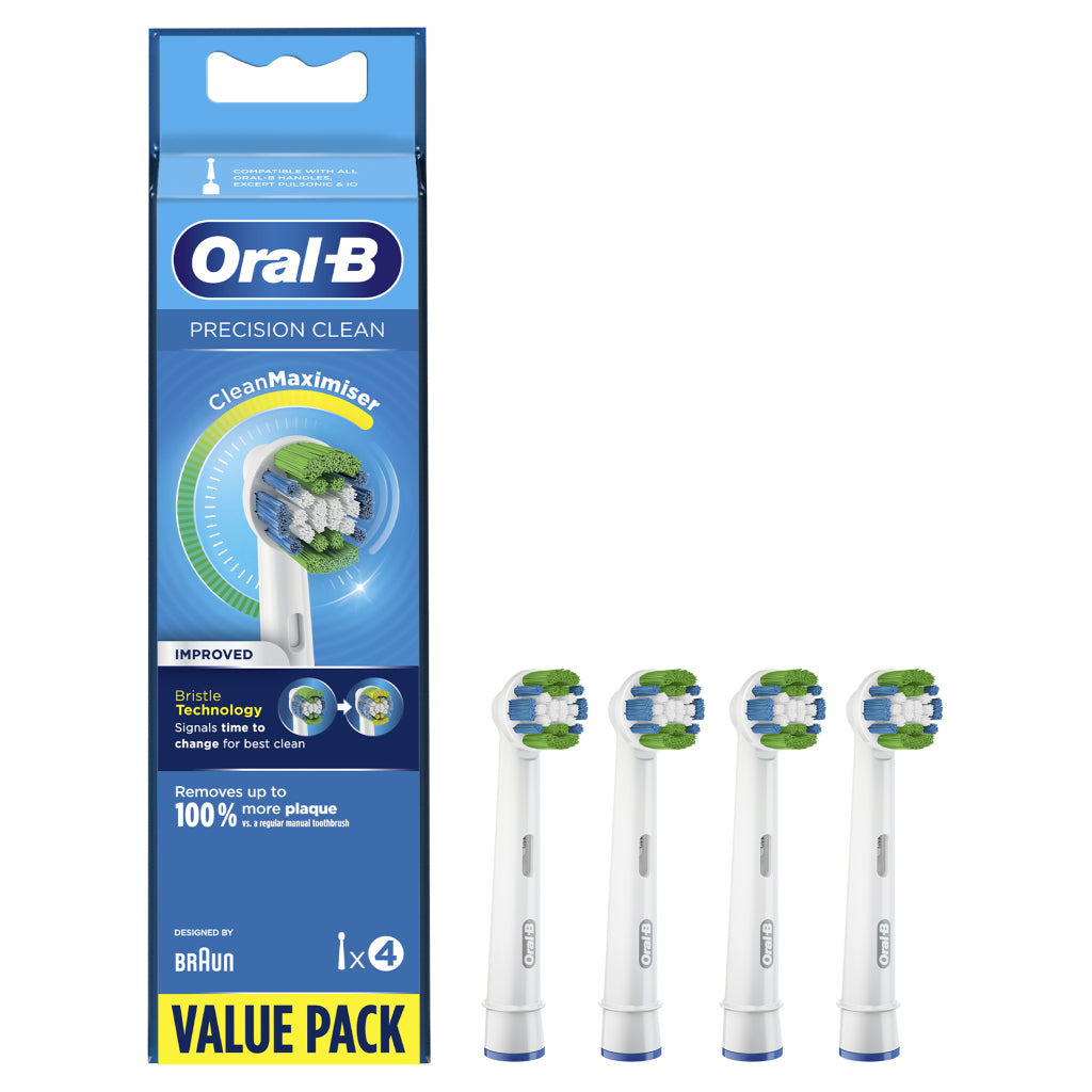 Pennello per intento orale-b Precisione Clean 4 pezzi