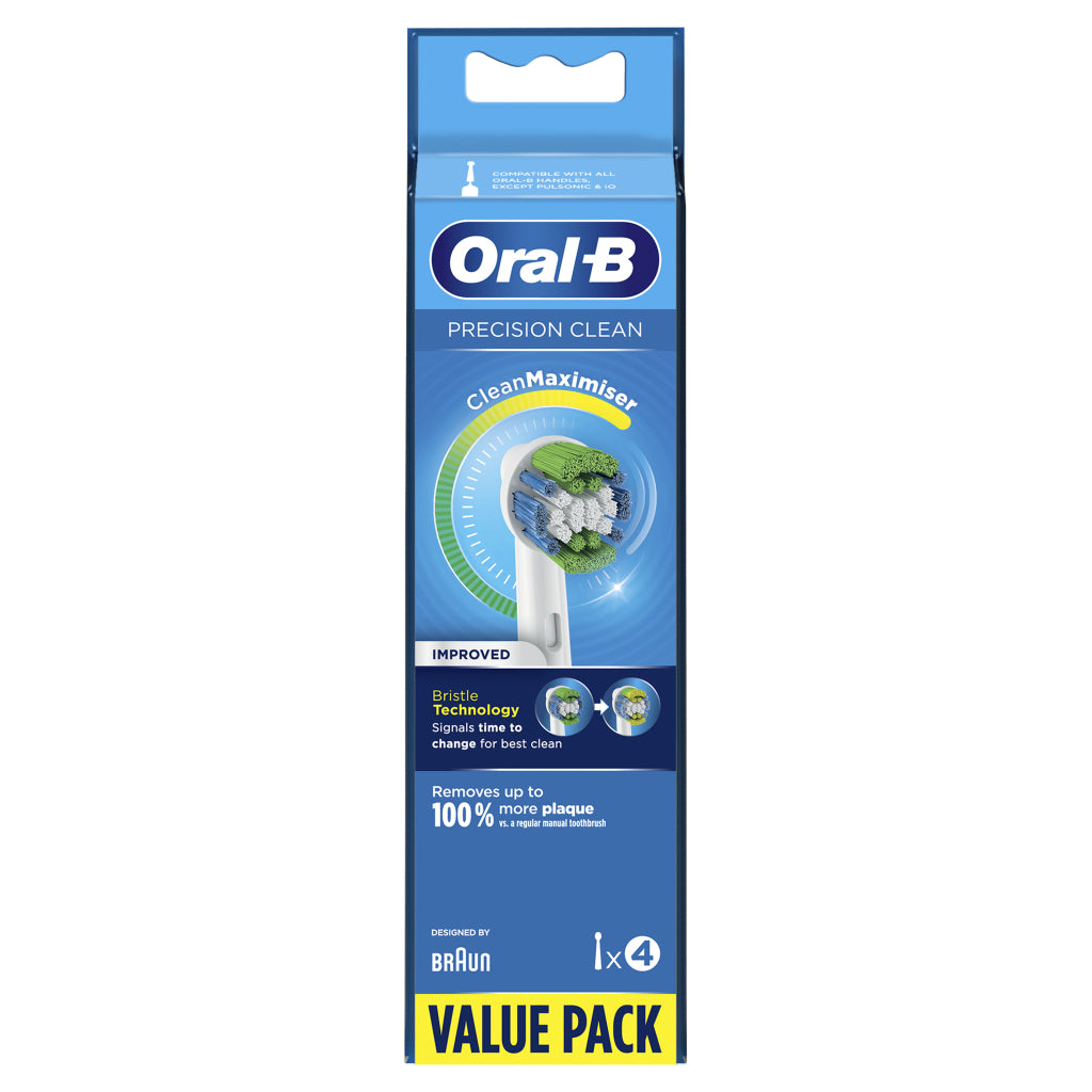 Pennello per intento orale-b Precisione Clean 4 pezzi