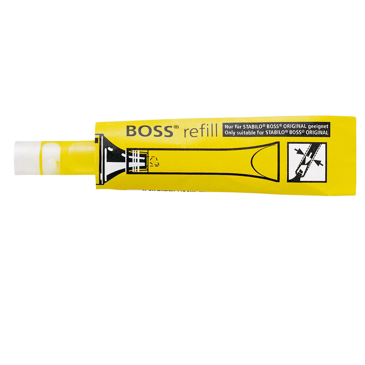 Stabilo Boss original - refill - giel