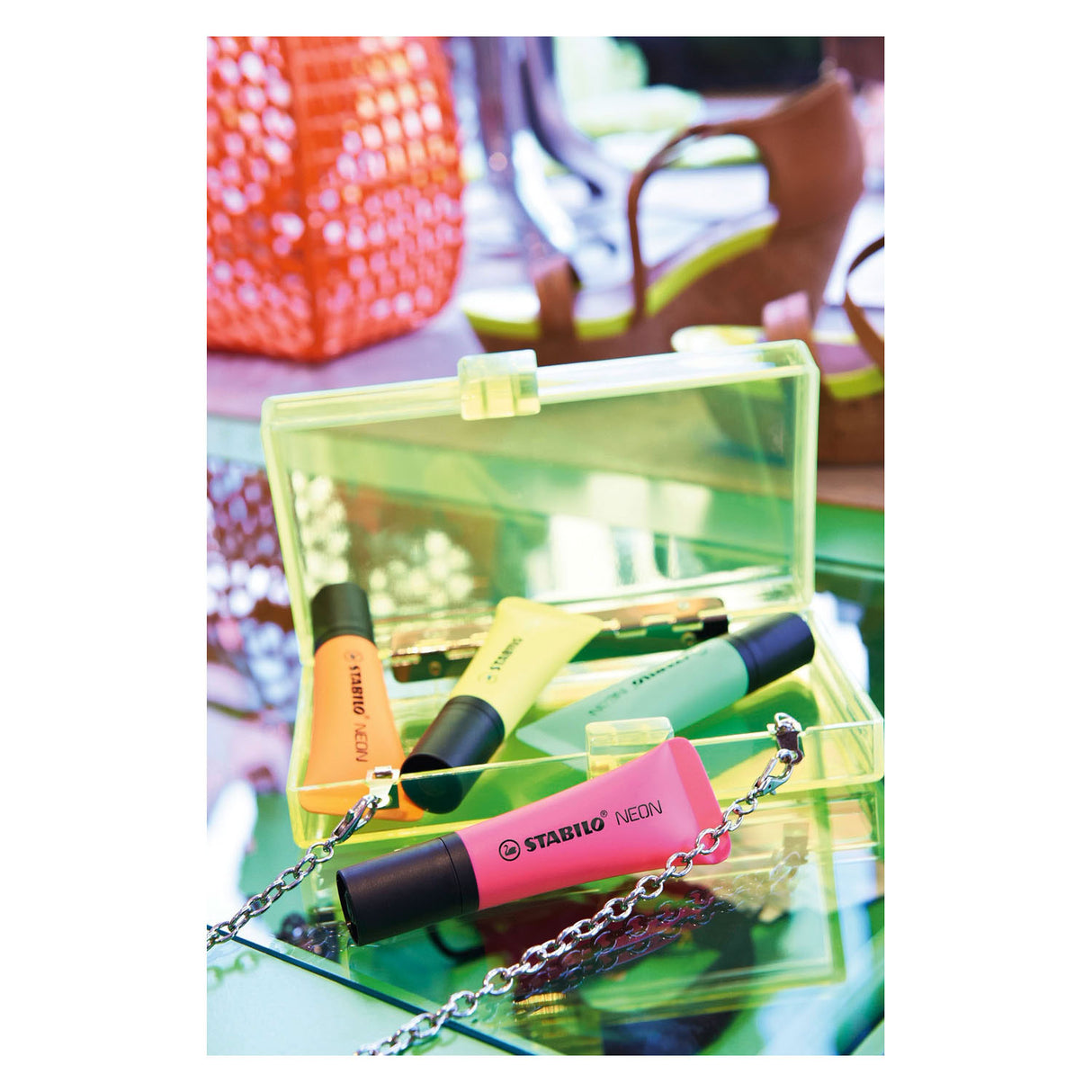 Stabilo Neon text marker marker, 4st.