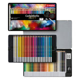 Lápices de colores de la caja de metal Stabilo Carbothello, 60º.