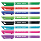 Míneliners Braiteoir Stabilo 0.3 mm, 8 ríomhaire.