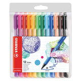 Stabilo PointMax Felt -Tip Cans, 12ª.