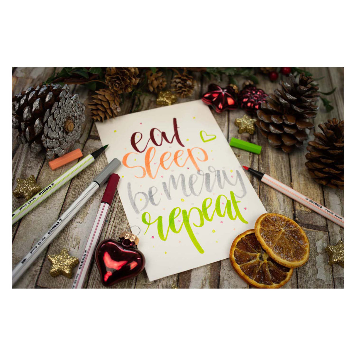 Stabilo Pen 68 Brush 33 - vert clair