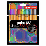 Stabilo Point 88 Arty Fineliners, 18..