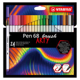 „Stabilo Pen 68“ šepetėlis artis