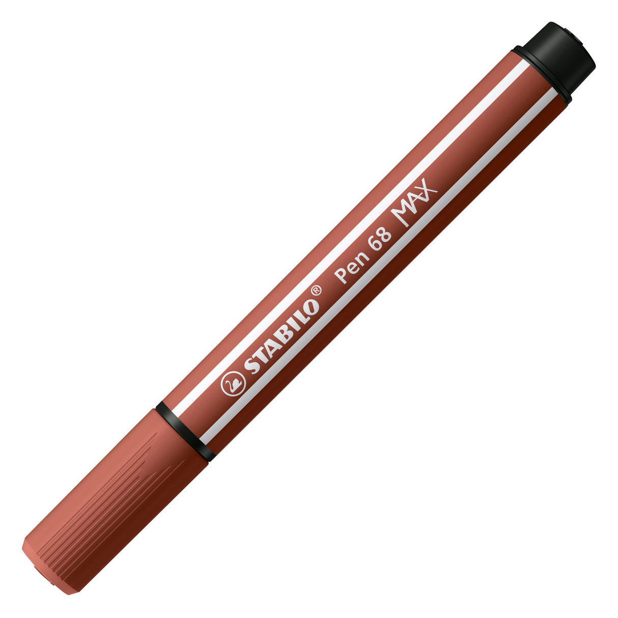 Stembilo Pen 68 max Fillt -Tips Pen mat engem décke Chisel Punkt Sienna