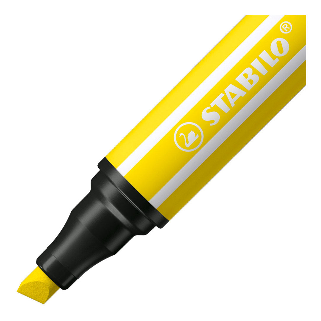 Stabilo Pen 68 Max Arty felt -tip pen with thick chisel peak 24 colors