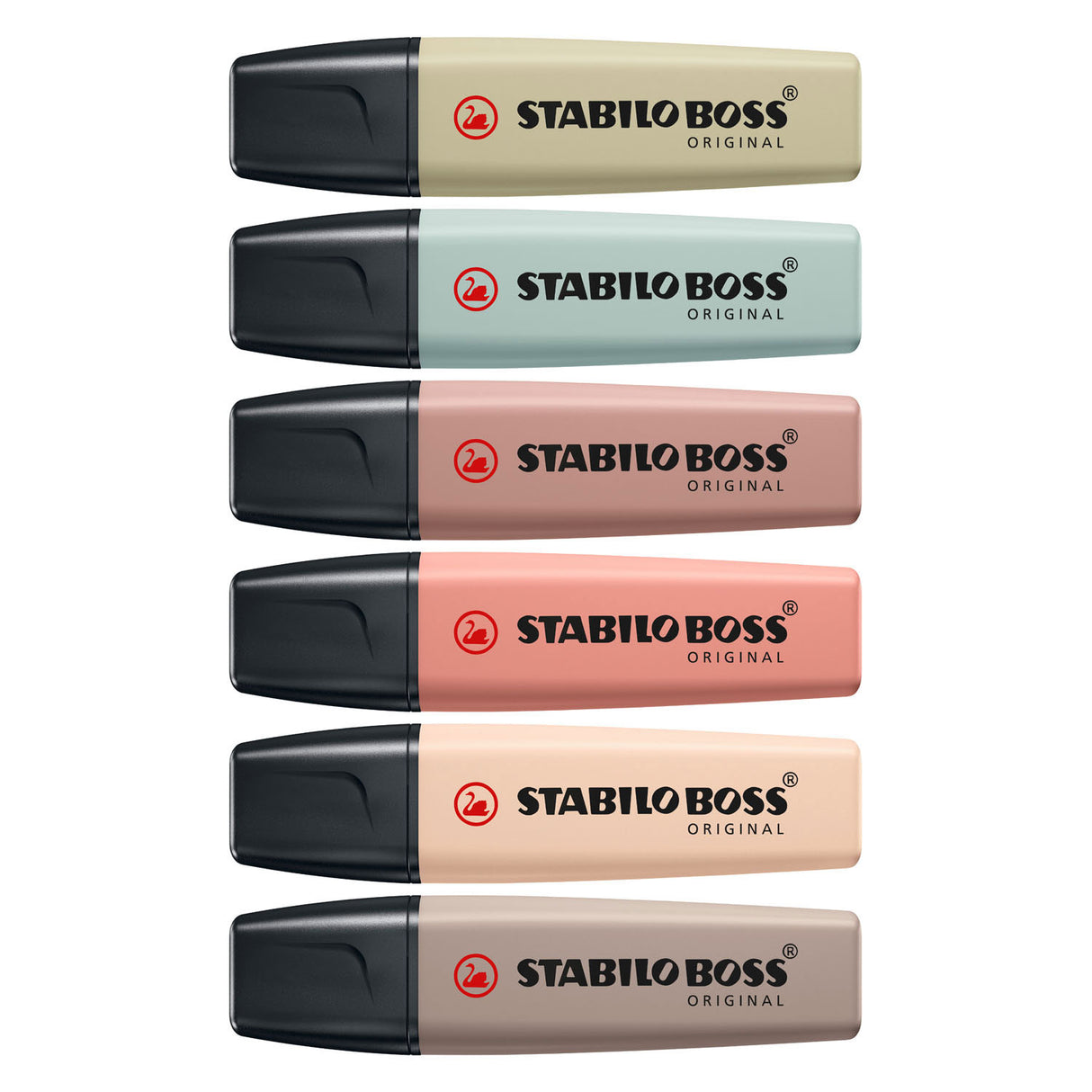 Stalo Boss NatureColors Penny Markers, 6st.