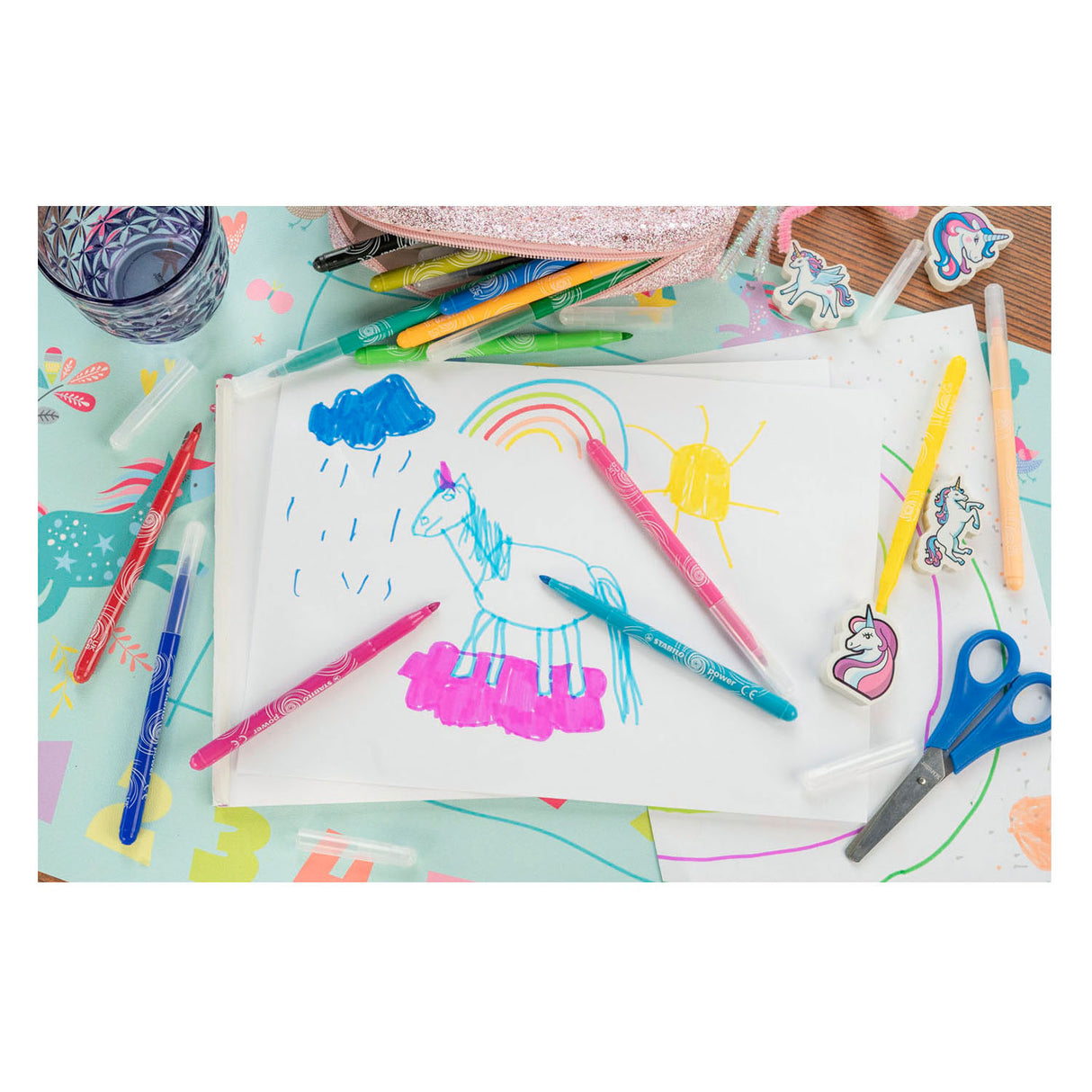 Stabilo power felt tip pens XL - 240 pcs.