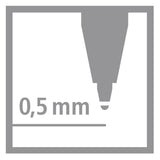 Stabilo worker colorful rollerpen - 4dlg.