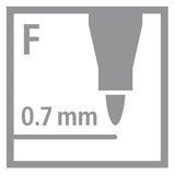 Stabilo trio a-z viltstiften - 240dlg.