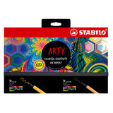Stabilo arty hero set pen 68 stiften en point 88 fineliners - 68dlg.