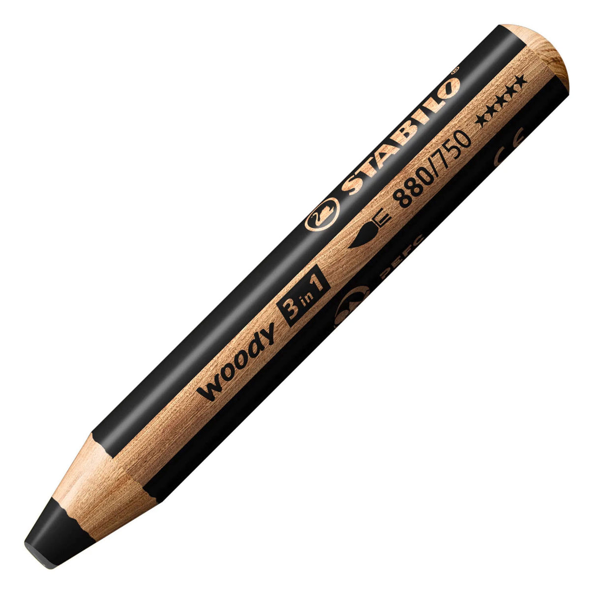 Stabilo woody 3in1 multitalent potloden 76dlg. met 4 puntenslijpers