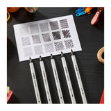 Stabilo creative tips arty pennen klassieke kleuren in metalen etui - 30dlg.