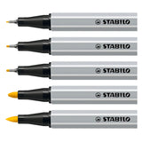 Stabilo creative tips arty pens in metal case - 50pc.